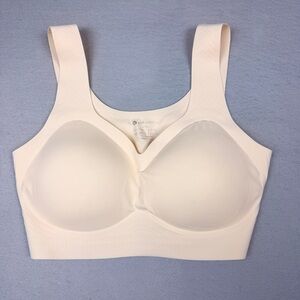 Soft Intentions Seamless Comfort Bra - Cream Sz L